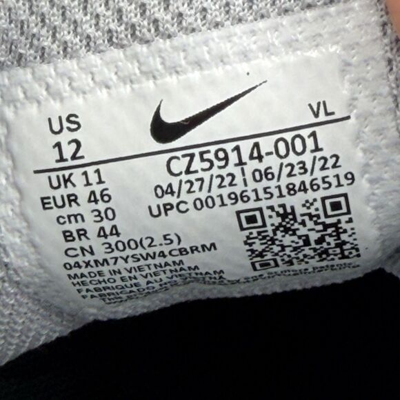 Nike Force Trout 8 Pro MCS CZ5914-001 Baseball Cleats Cool Grey White NEW 12 main image 6